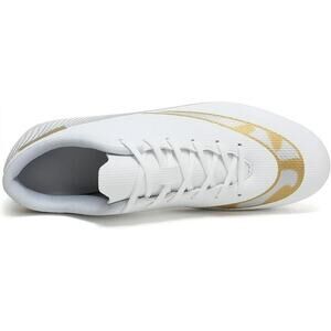 Halo Team Men's High-Top Soccer Cleats White Size 6.5 Turf Football Boots NWT